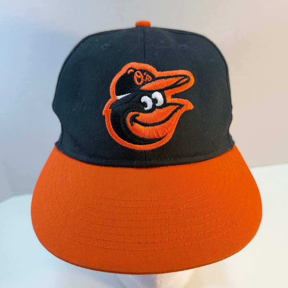 OC Sports Baltimore Orioles MLB‎ Hat Kids Youth Black Orange Adjustable Cap